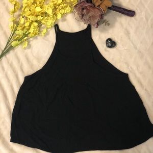 Fashion Q High Neck Halter Tank